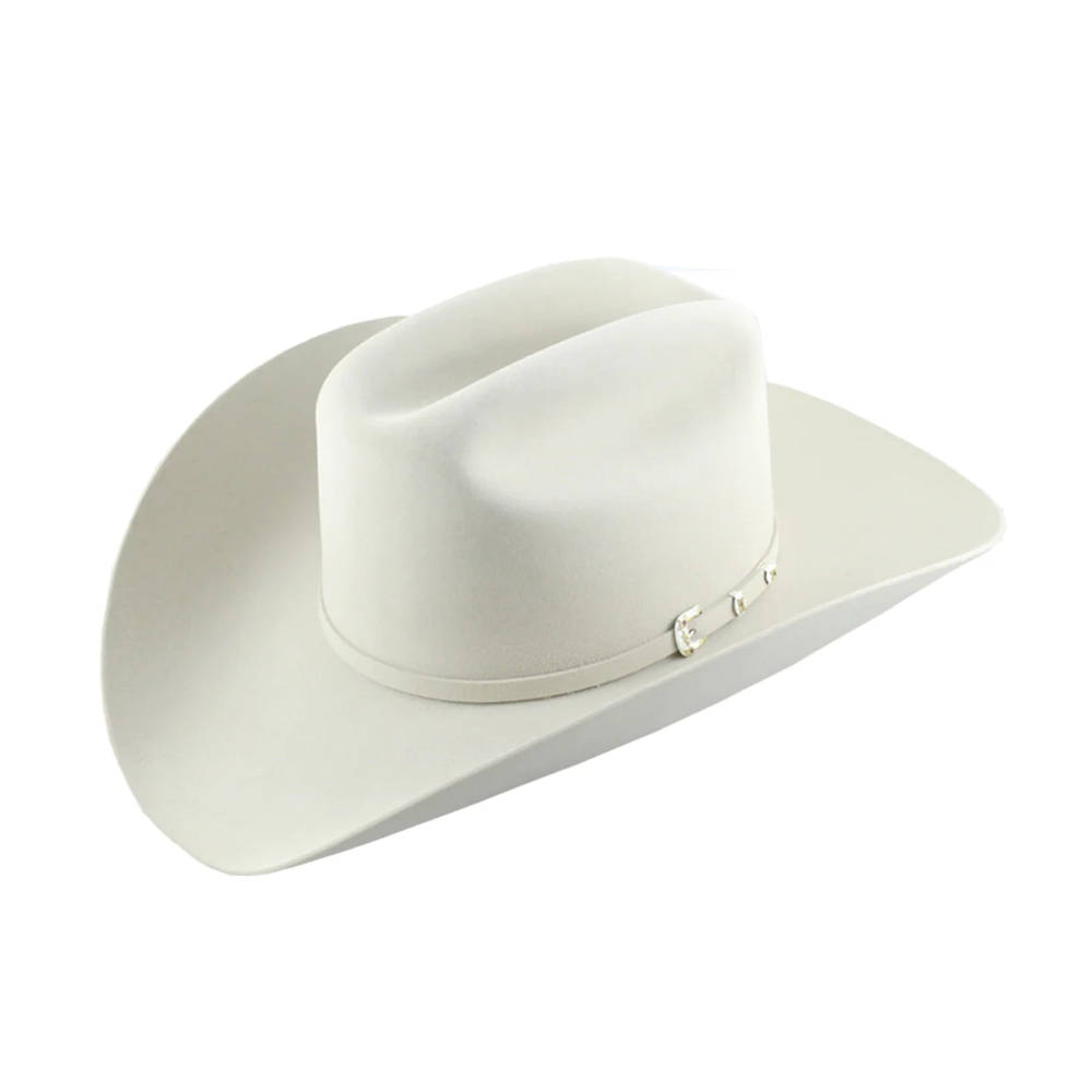 Chapeau Stetson El Patron 30X Ventre Argenté Taille 7 - Neuf Avec Petits Défauts (vintage Rare)