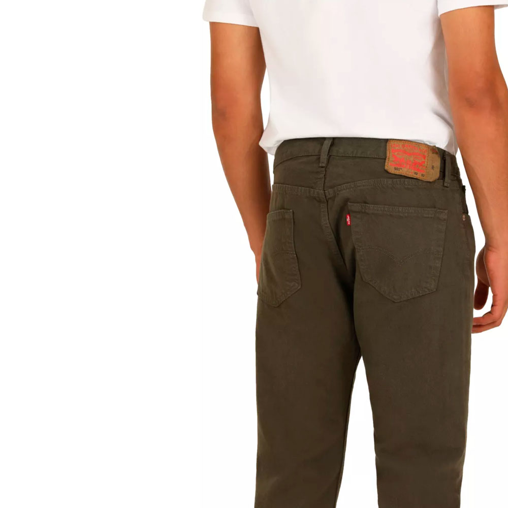 Pantalón Levi's 501 Original Fit Dark Green - 005013491
