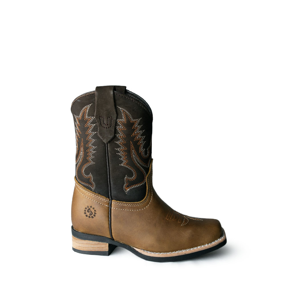 Bota Caballo Dorado Crazy Arena Niño – 0518