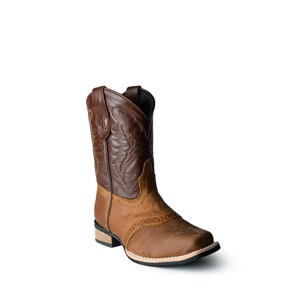 Bota Caballo Dorado Crazy Miel Niño – 0513