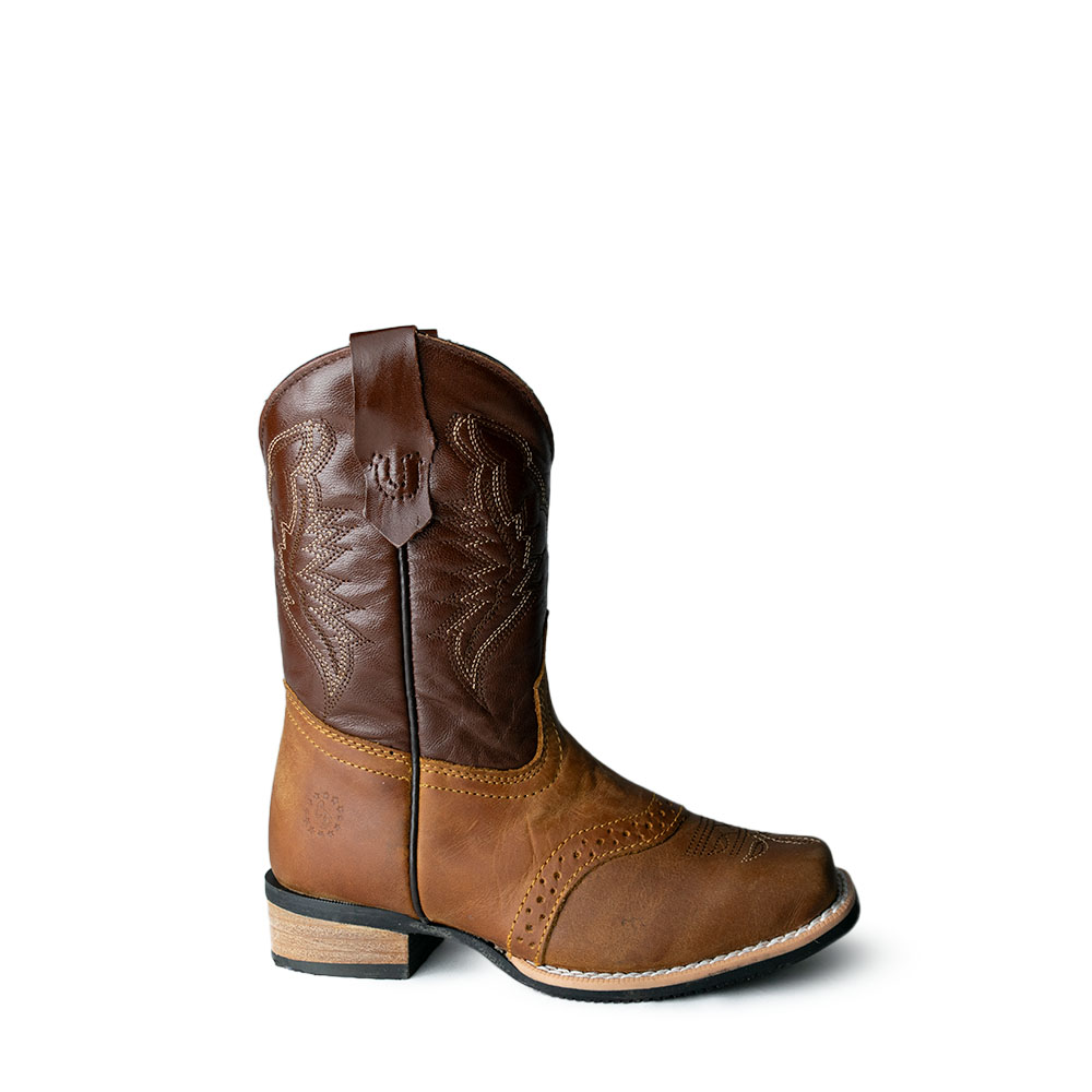 Bota Caballo Dorado Crazy Miel Niño – 0513