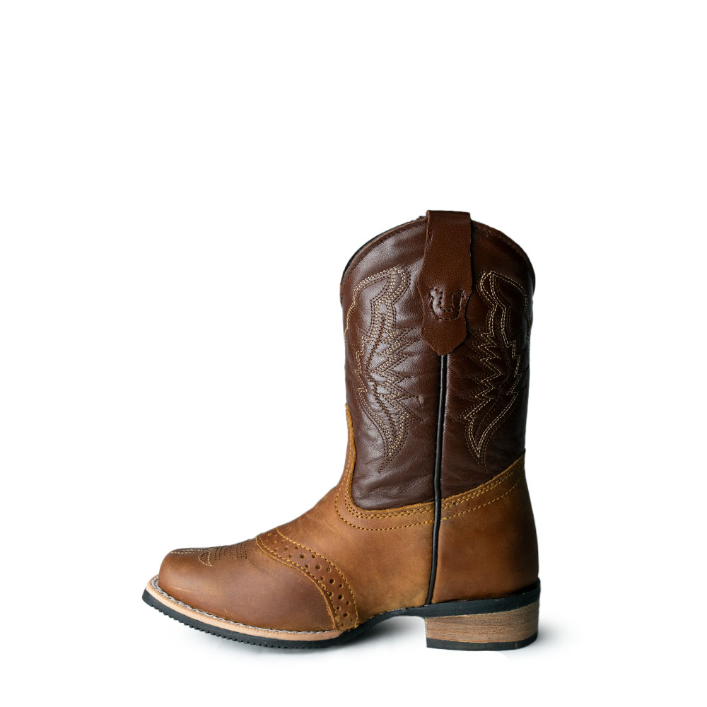 Bota Caballo Dorado Crazy Miel Niño – 0513