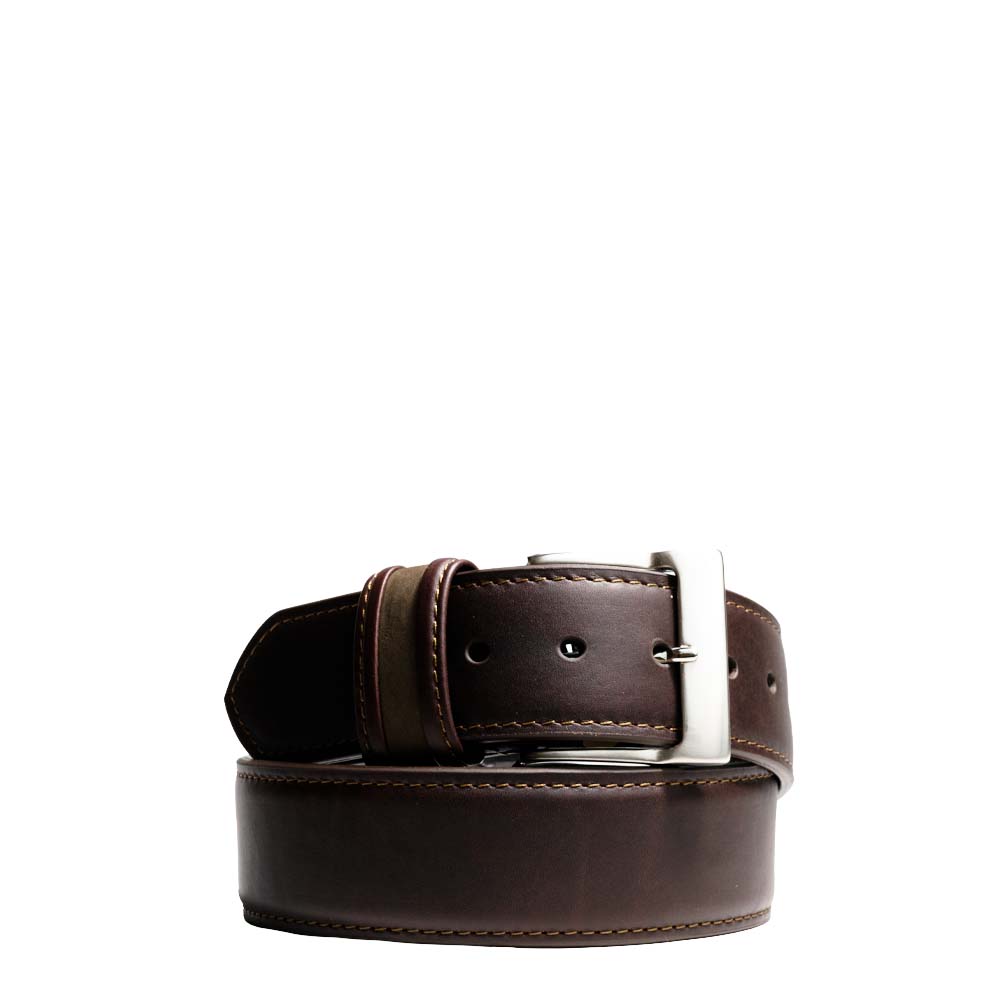 Cinto O'farrell en Piel de Bovino Café Chocolate - 1048