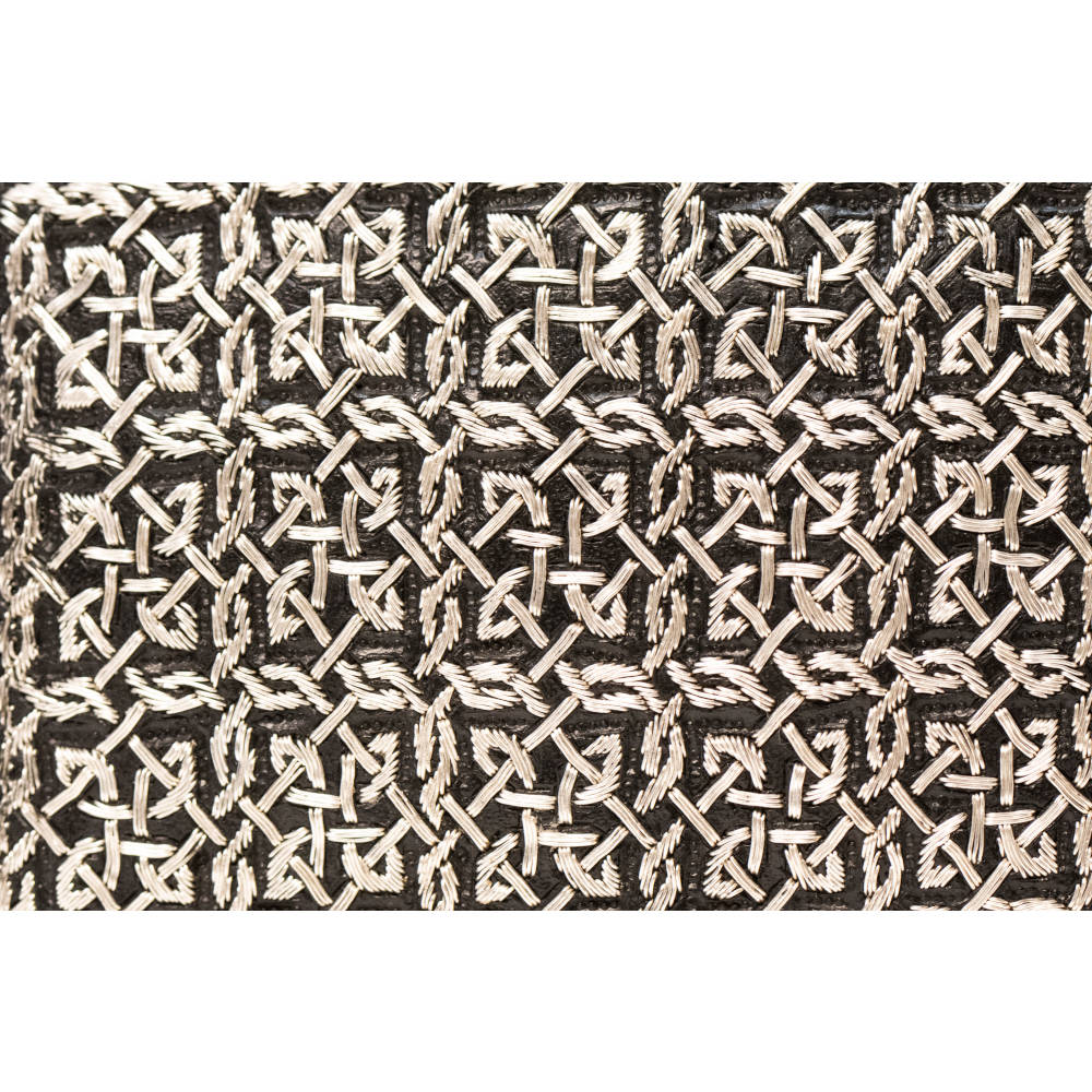 Cinto de Plata Torcida Milimétrica