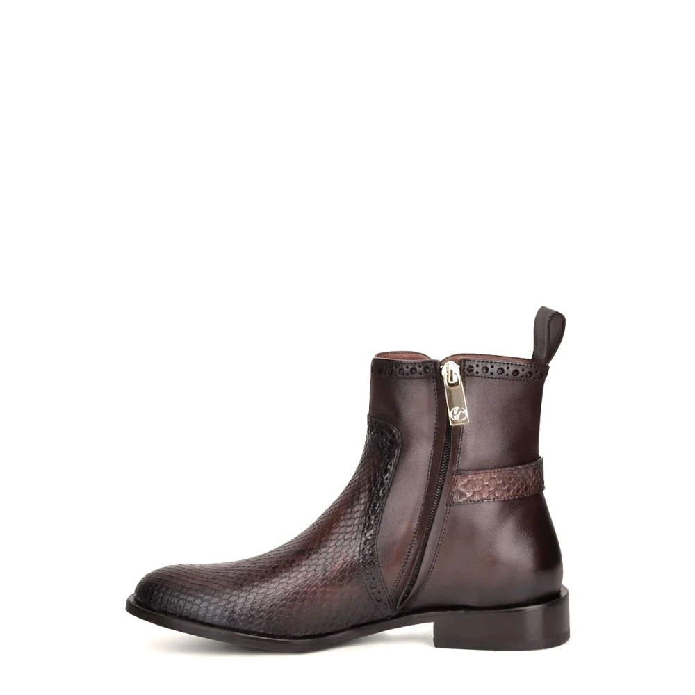 Botín F. Cuadra Piel Genuina de Pitón - 32TPBTS