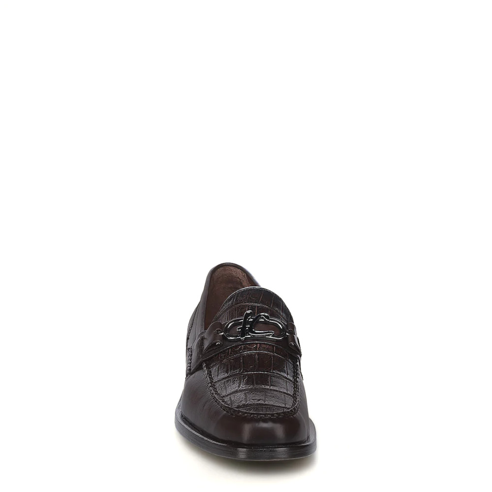 Mocasín F. Cuadra en Piel Genuina de Niloticus - 3D1NCBU