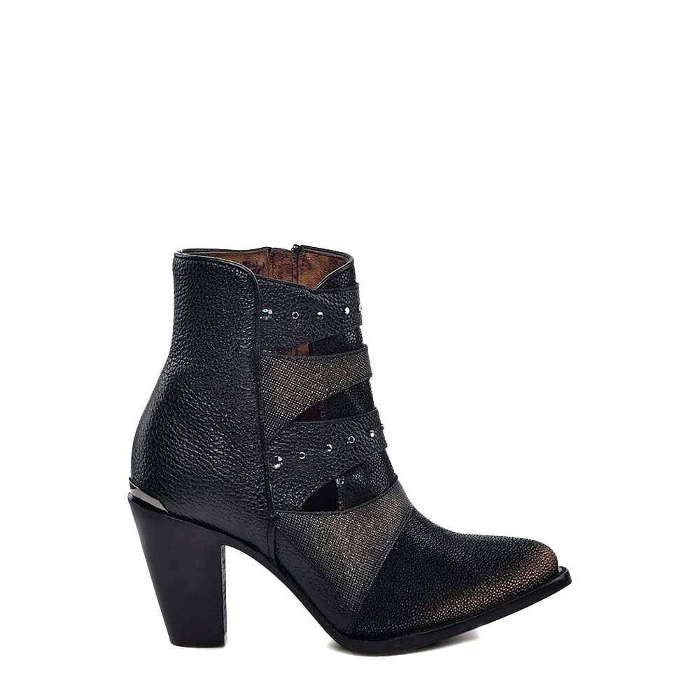 Botín Cuadra Piel Genuina de Mantarraya - 3F0HMA - Image 2