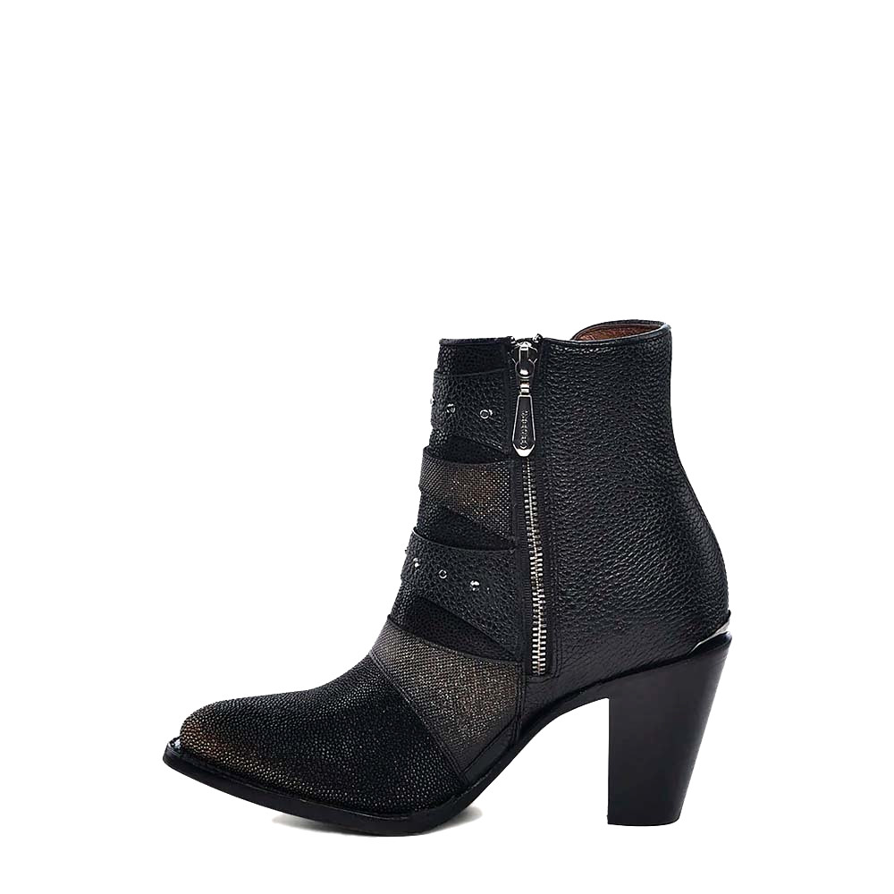 Botín Cuadra Piel Genuina de Mantarraya - 3F0HMA - Image 4