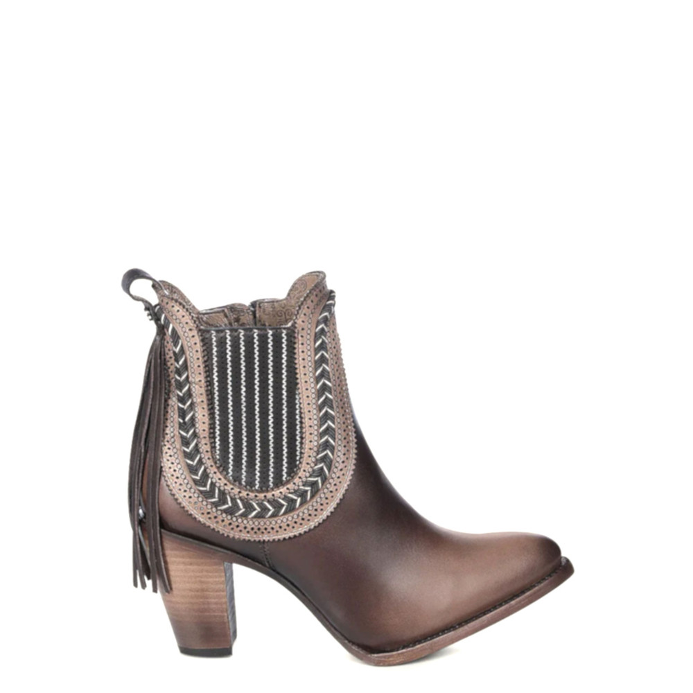 Botín Cuadra Piel Genuina de Bovino - 3F0KRS