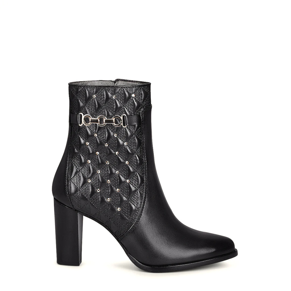 Botín F. Cuadra en Piel Genuina de Bovino - 4G8TSTS