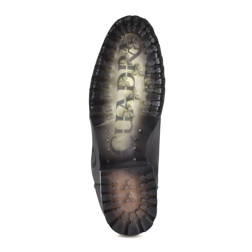 Botín Cuadra Piel Genuina de Mantarraya - 4O08MA