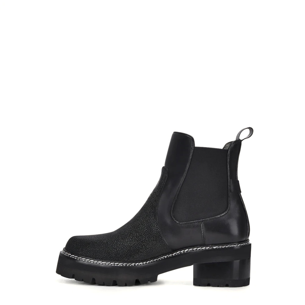 Botín F. Cuadra en Piel Genuina de Mantarraya - 57WMTTS