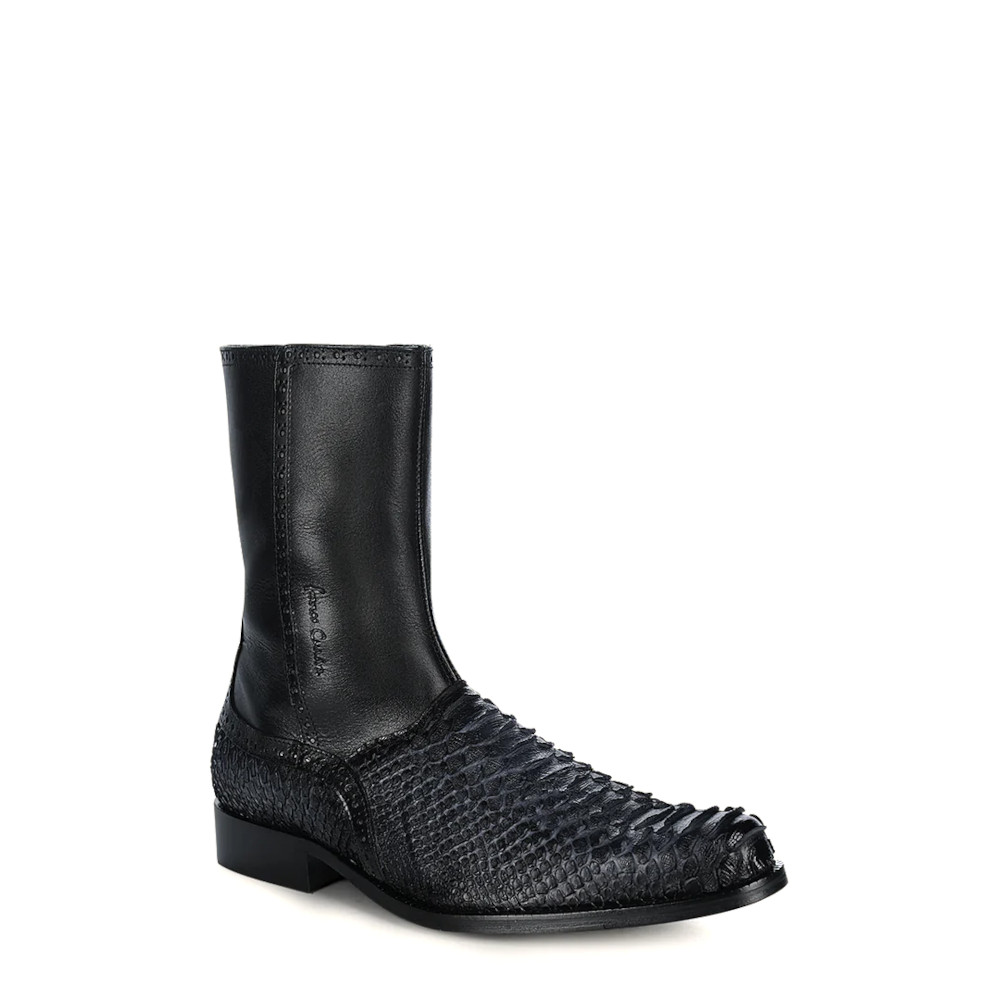 Bota F. Cuadra en Piel Genuina de Pitón - 827PBTS