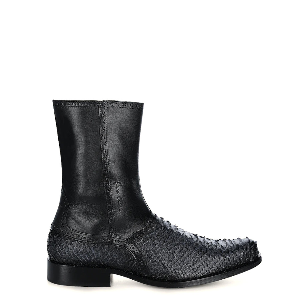 Bota F. Cuadra en Piel Genuina de Pitón - 827PBTS