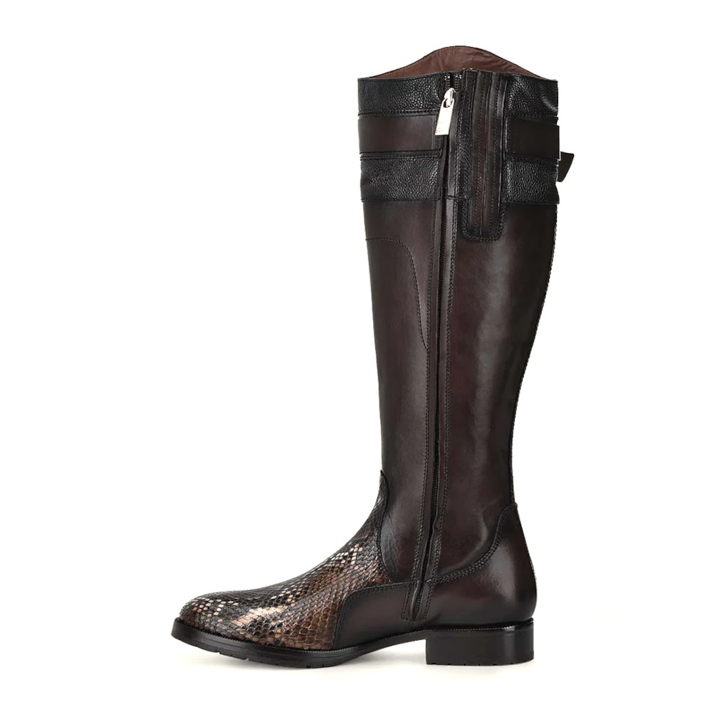 Bota F. Cuadra en Piel Genuina de Pitón - 98TPBTS