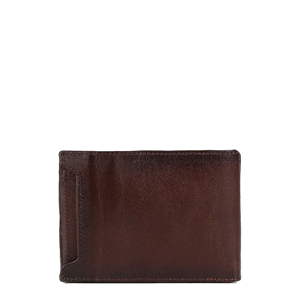 Billetera Cuadra en Piel Genuina de Bovino - BC025RS