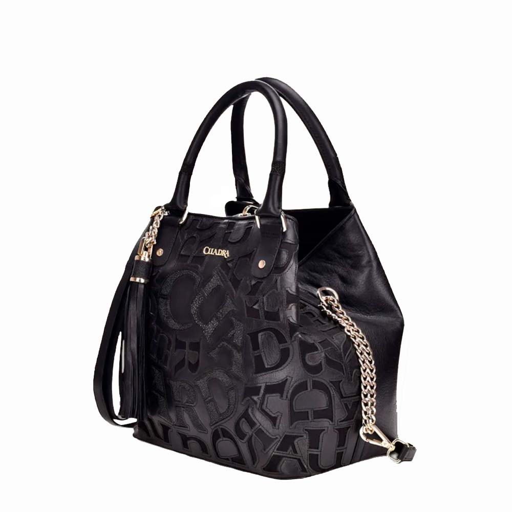 Bolsa Cuadra en Piel Genuina de Mantarraya - BO399MA