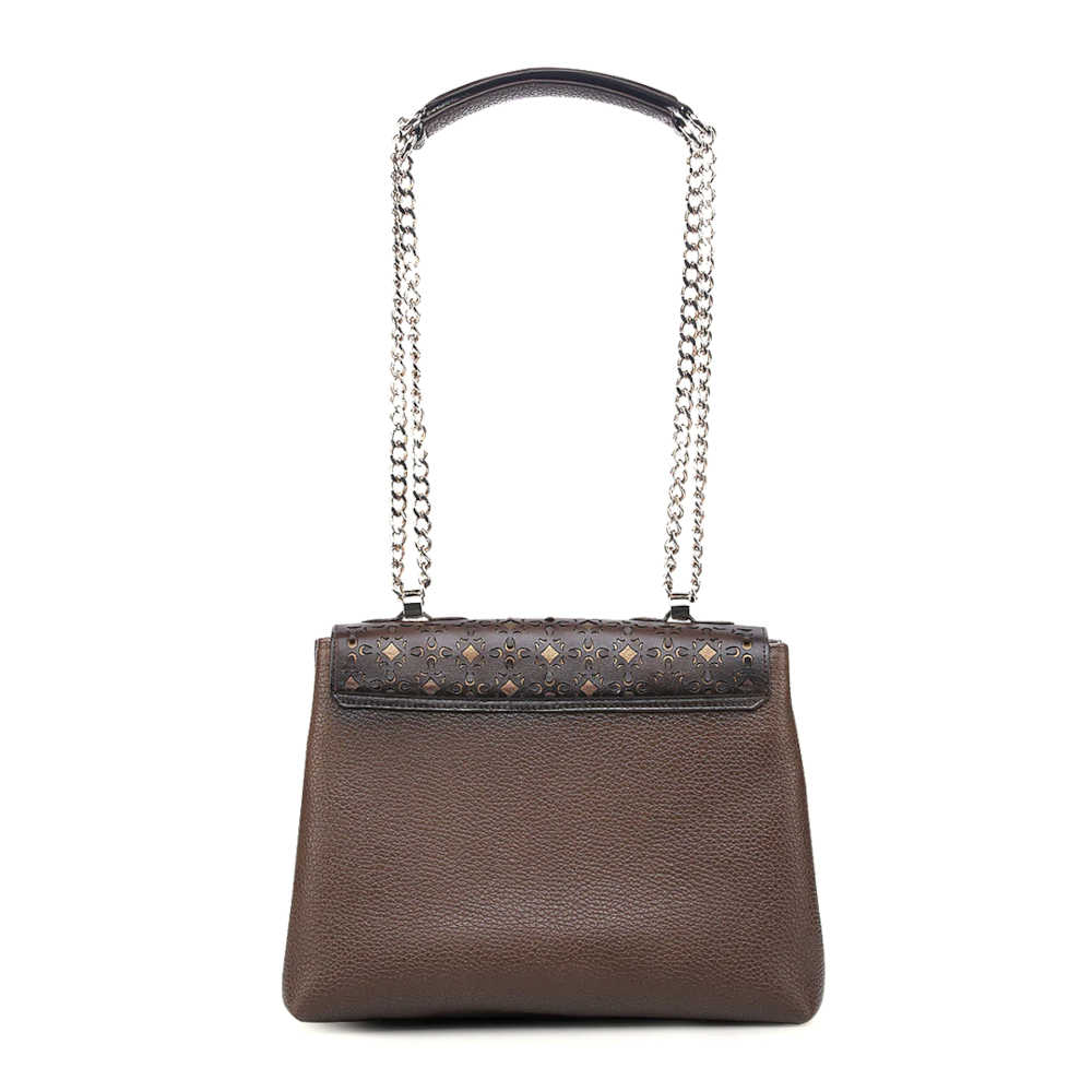 Bolsa Crossbody Cuadra en Piel Genuina - BOD1RRS