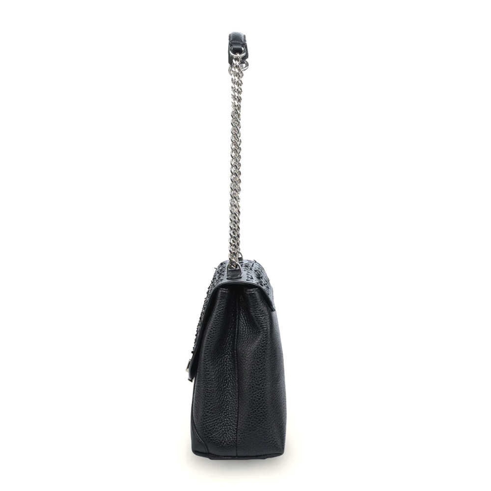 Bolsa Crossbody Cuadra en Piel Genuina - BOD1RRS