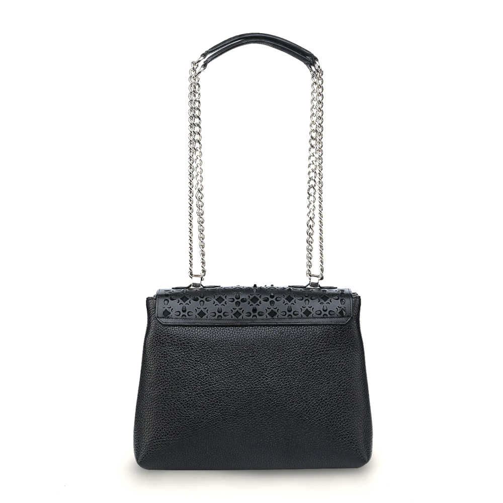 Bolsa Crossbody Cuadra en Piel Genuina - BOD1RRS