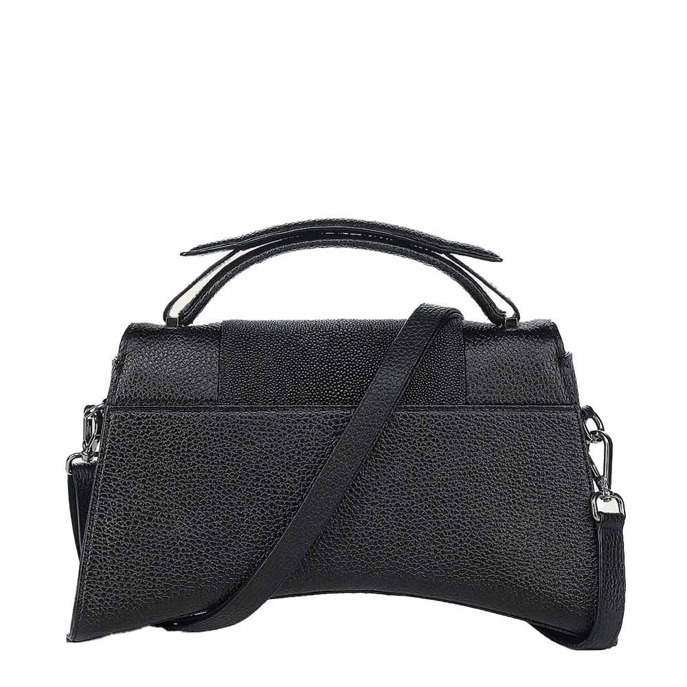 Bolsa Cuadra en Piel Genuina de Mantarraya - BOD1VMA