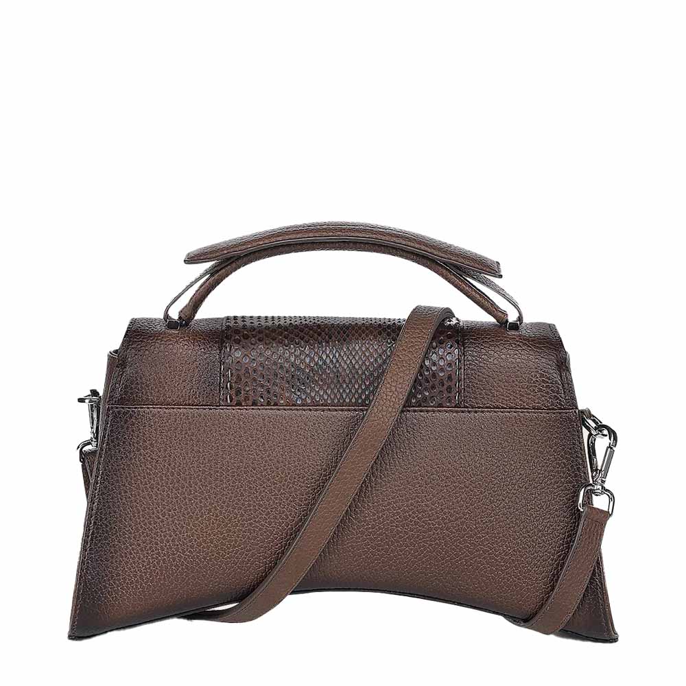 Bolsa Cuadra Piel Genuina de Pit?n - BOD1VPH