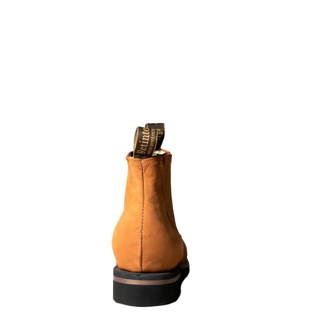 Botín Retinto Bulldog Nobuck - Miel