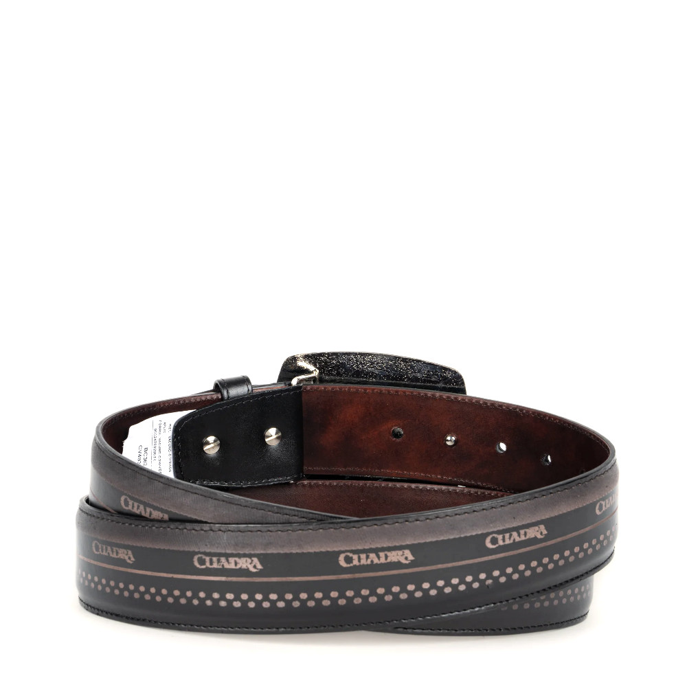 Cinto Cuadra en Piel de Bovino - CV493RS