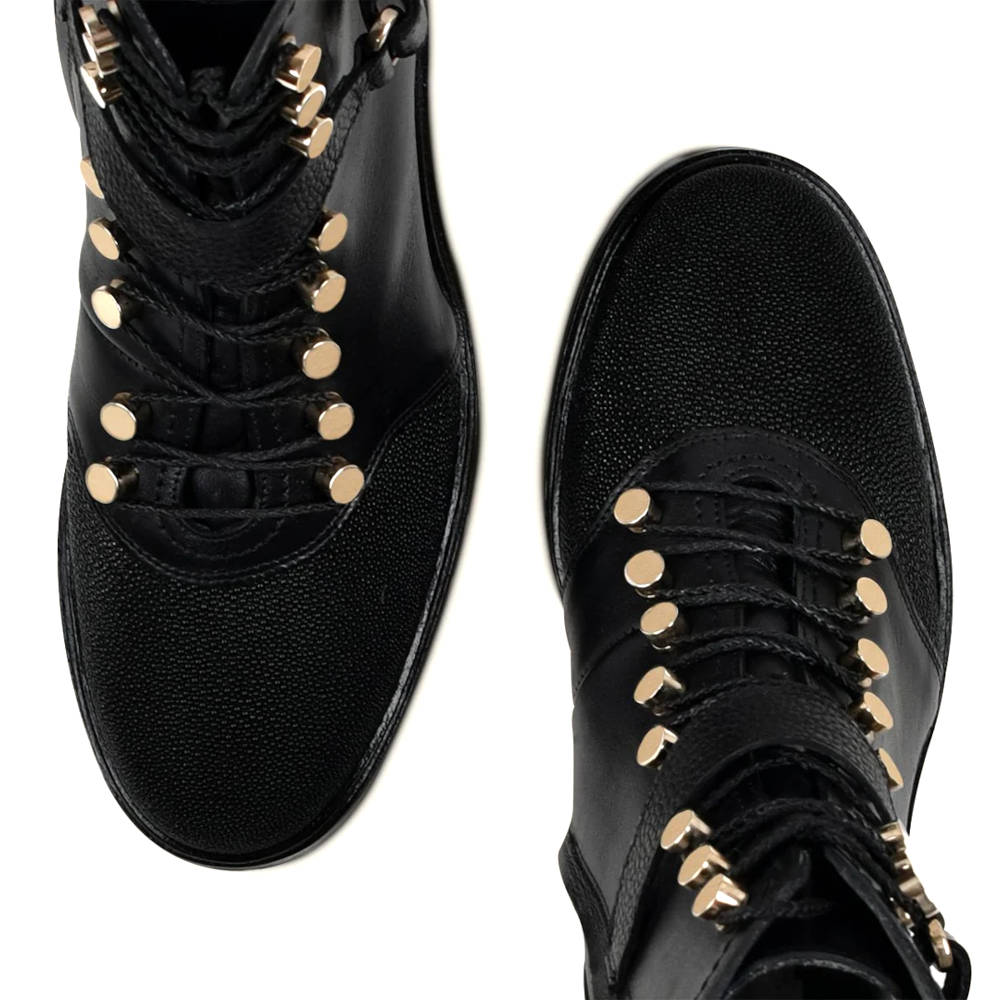 Botín F. Cuadra Piel Genuina Mantarraya - K34MTTS