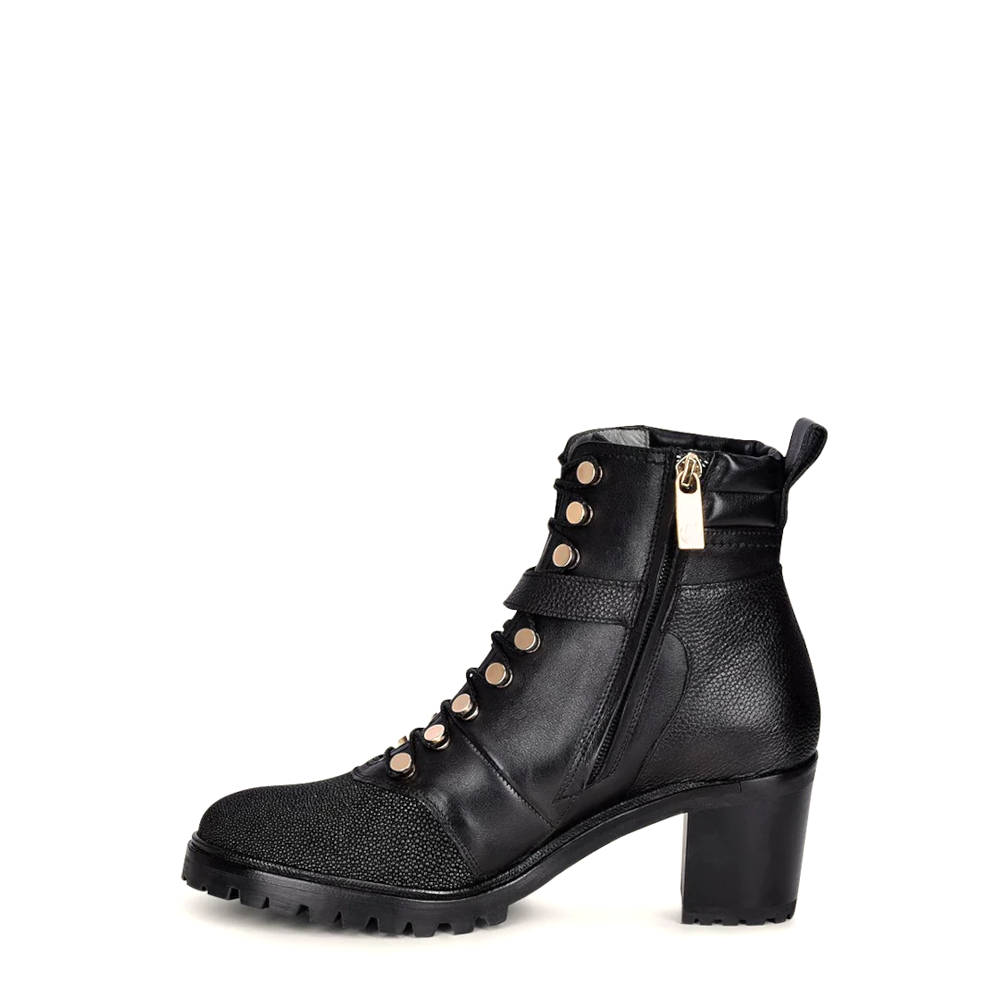 Botín F. Cuadra Piel Genuina Mantarraya - K34MTTS