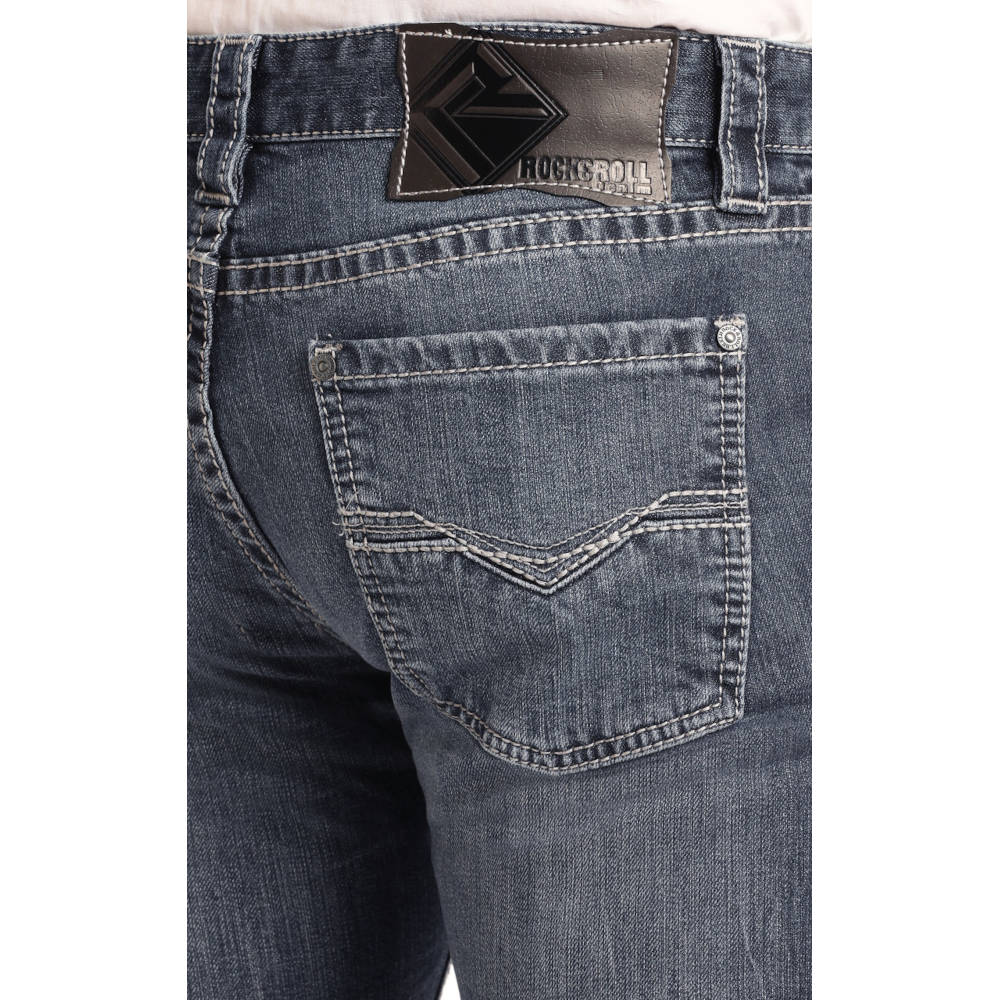 Pantalón Rock&Roll Slim Recto Corte Bota Elástico - M1R3482