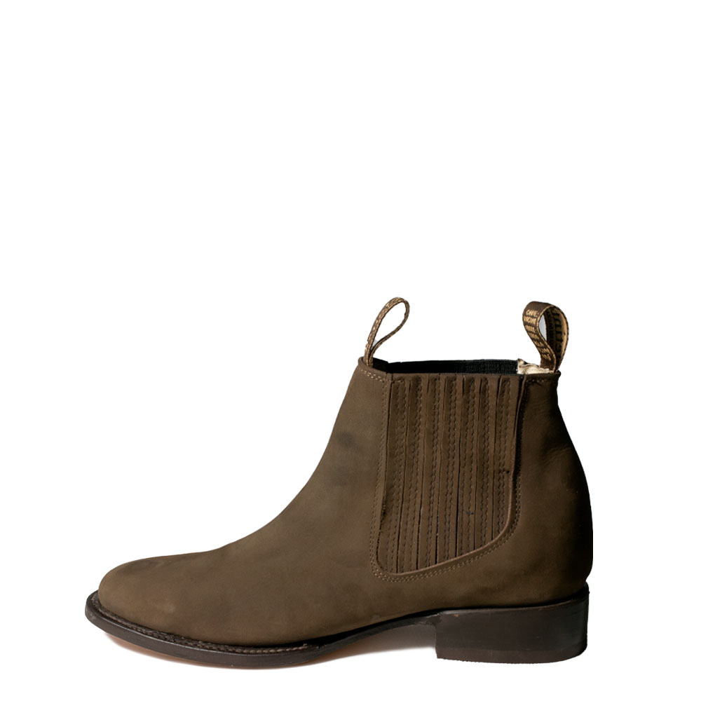 Botín Retinto Welt Nobuck - Topo