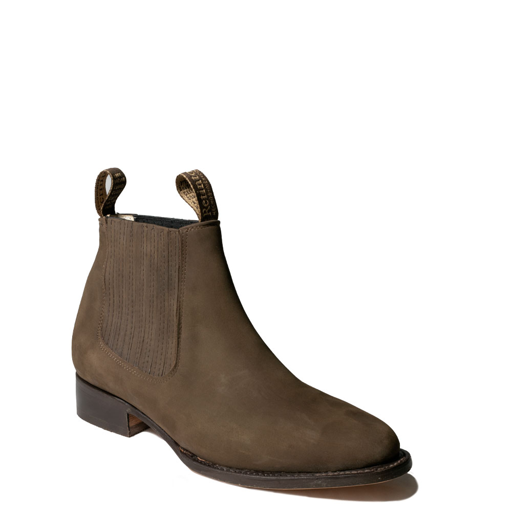 Botín Retinto Welt Nobuck - Topo