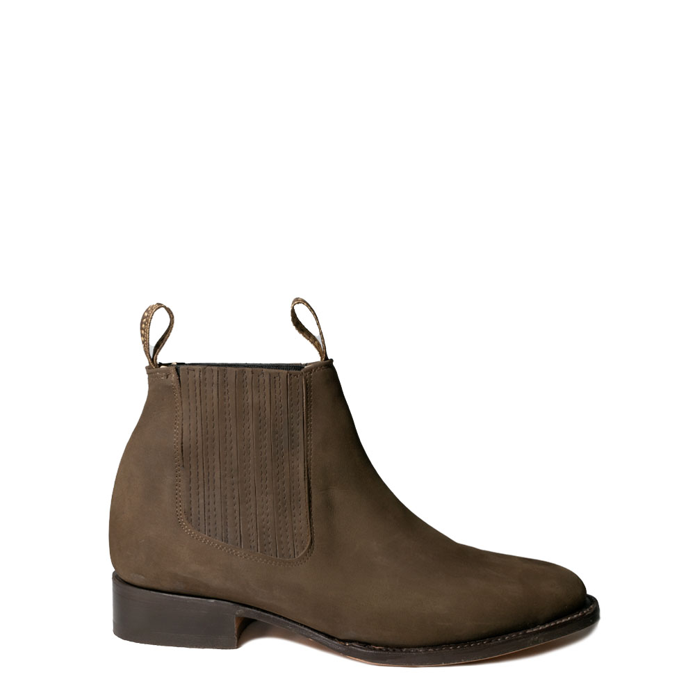 Botín Retinto Welt Nobuck - Topo