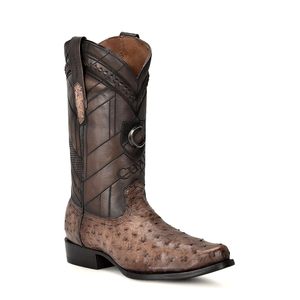 Bota Cuadra Piel Genuina de Avestruz - S42FA1