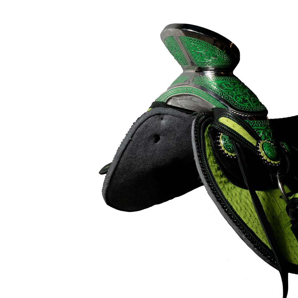 Montura Piel de Avestruz Cola de Pato