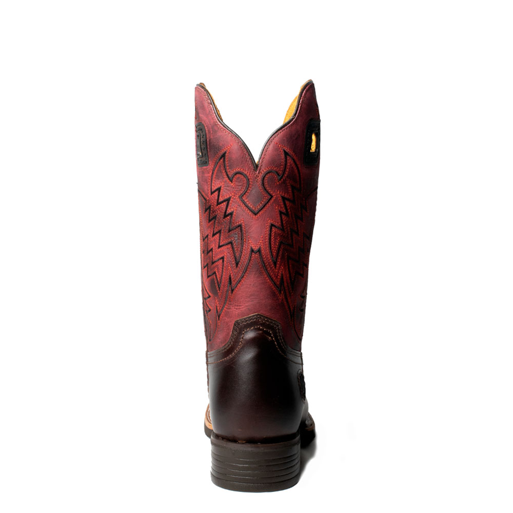 Bota Nokota Horse Thor 20 Roper Eagle Caoba - THR2041