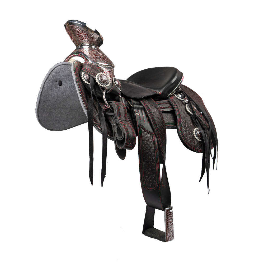 Montura Exótica Piel Avestruz