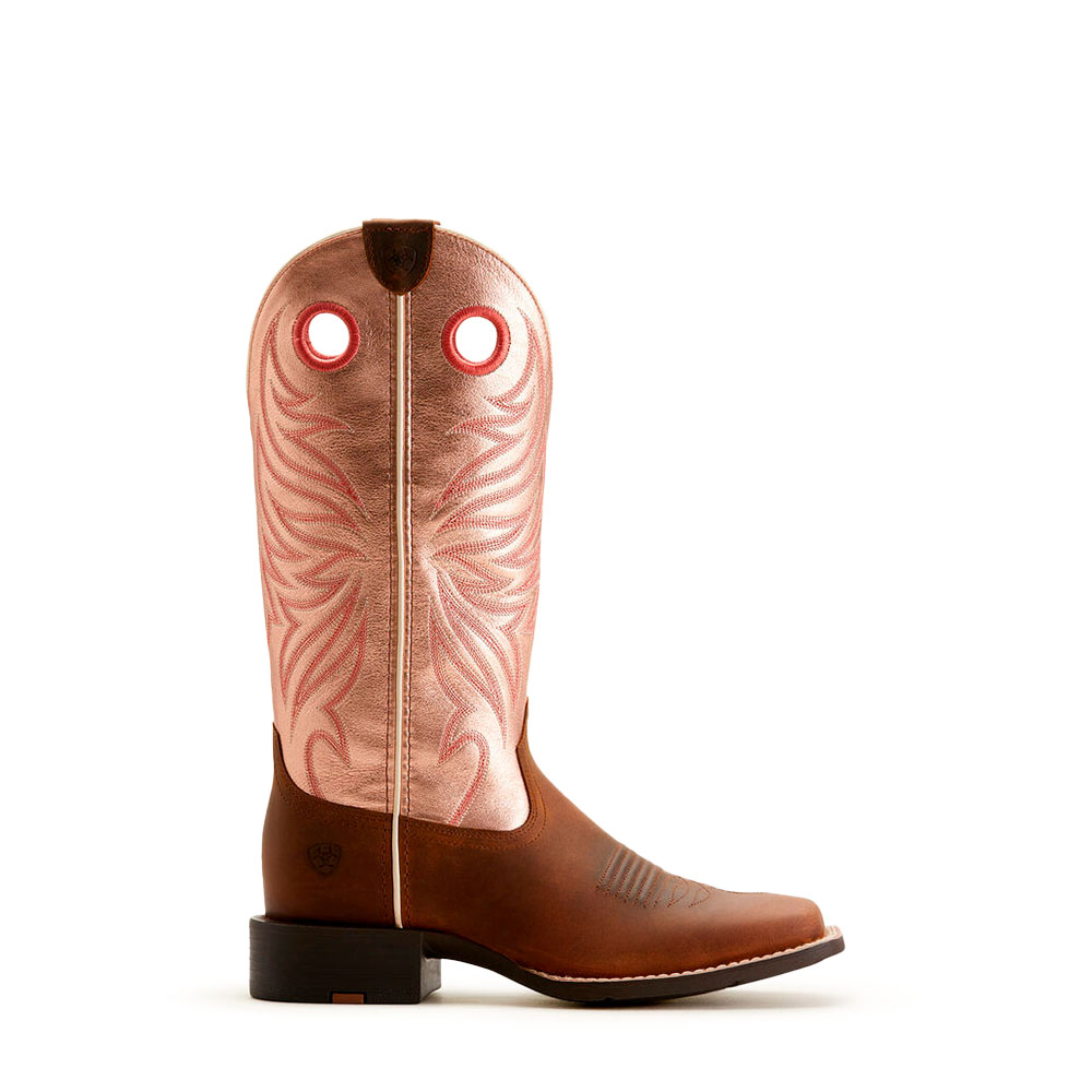 Bota Ariat Wms Brown Golden Pink - 10053730