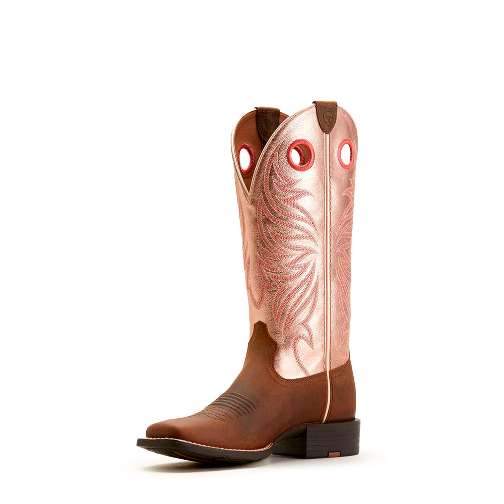 Bota Ariat Wms Brown Golden Pink - 10053730