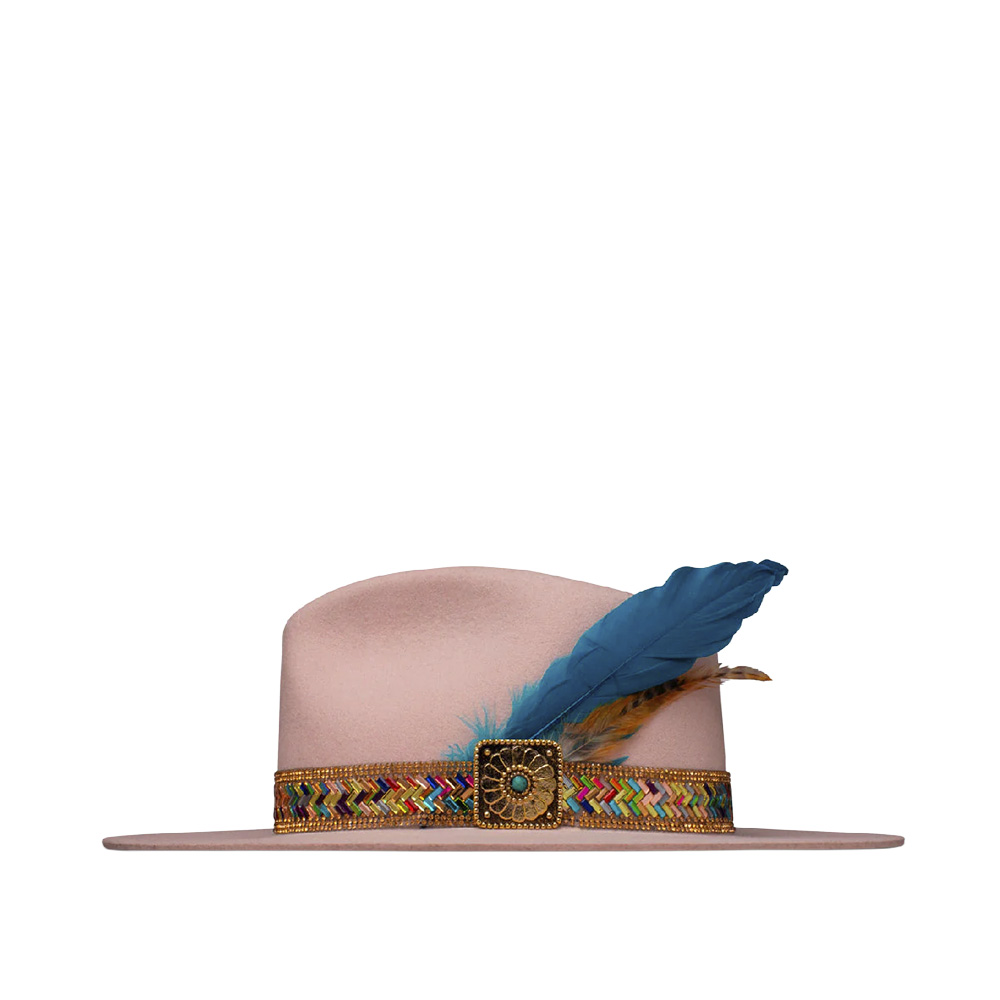 Texana Charlie 1 Horse Hillbilly Hippie Powder Pink