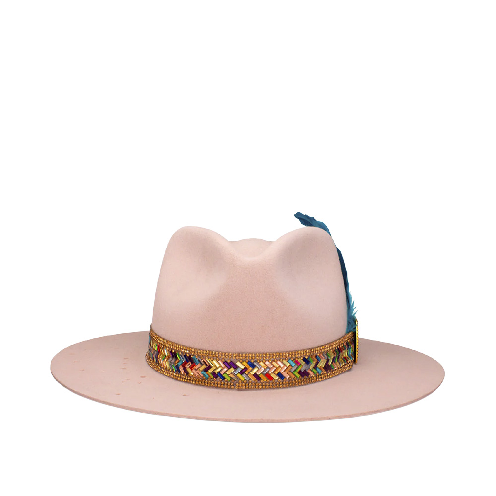 Texana Charlie 1 Horse Hillbilly Hippie Powder Pink