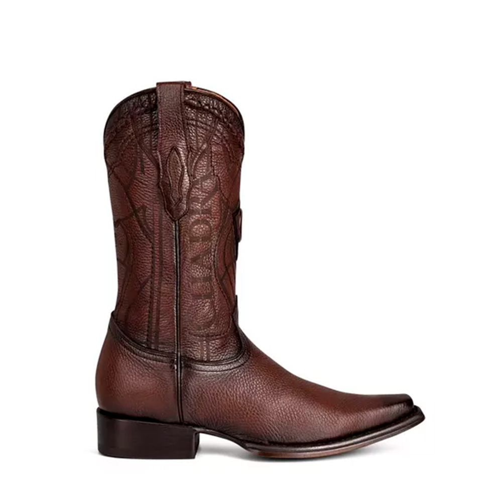 Bota Cuadra en Piel Genuina de Venado - 1B1NVE