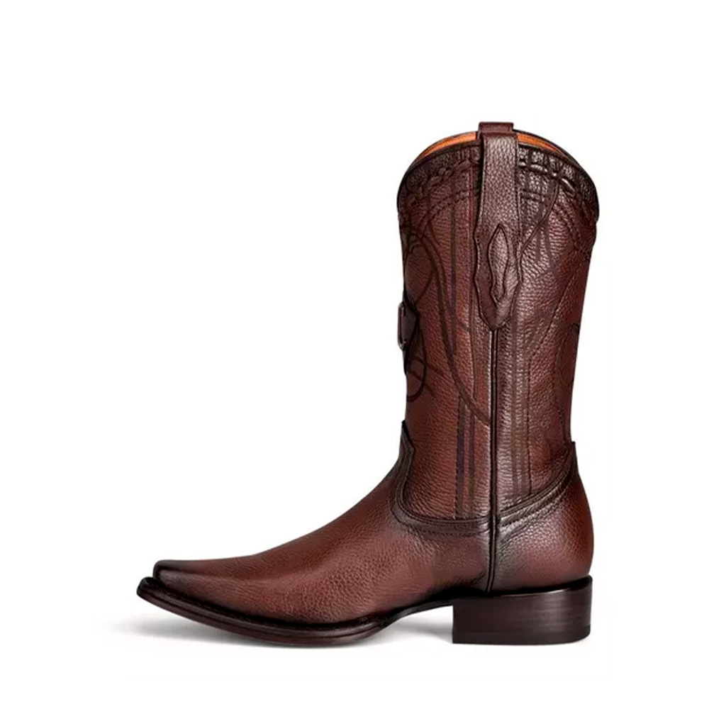 Bota Cuadra en Piel Genuina de Venado - 1B1NVE