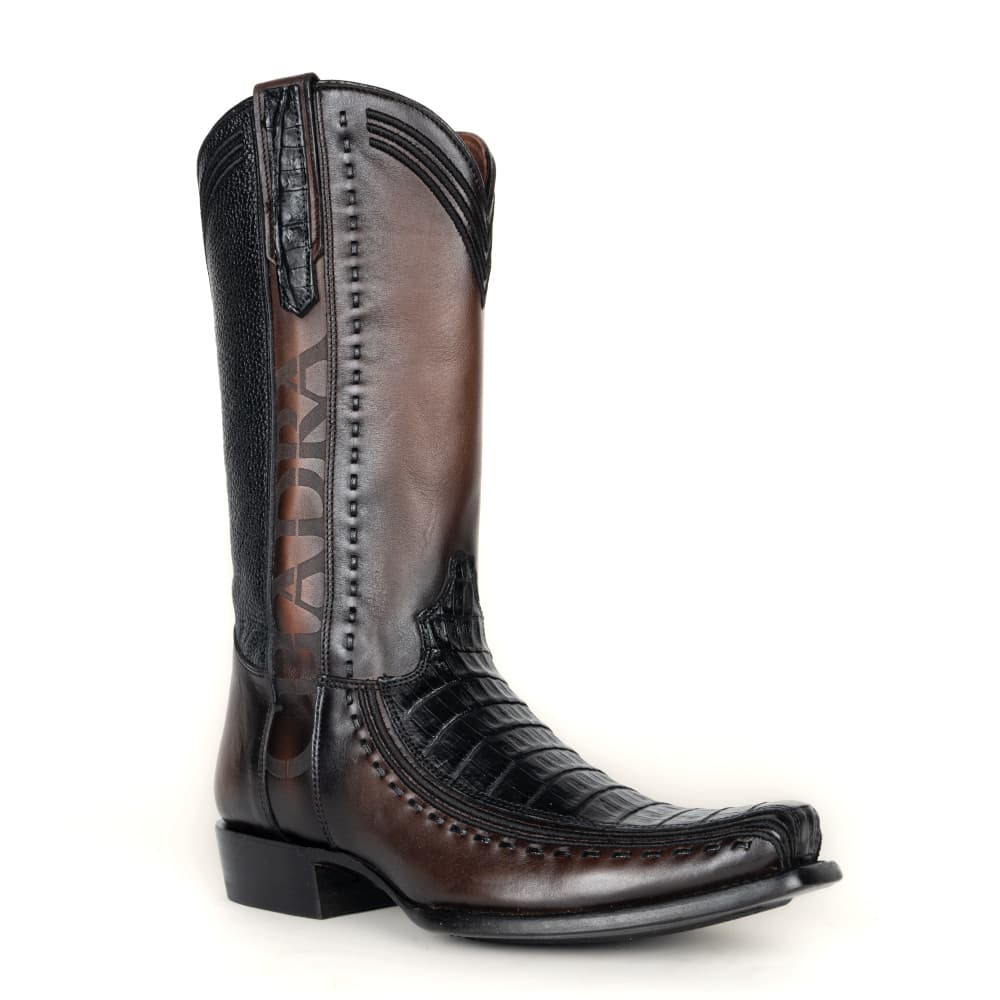 Bota Cuadra en Piel Genuina de Fuscus - 1J3GFY