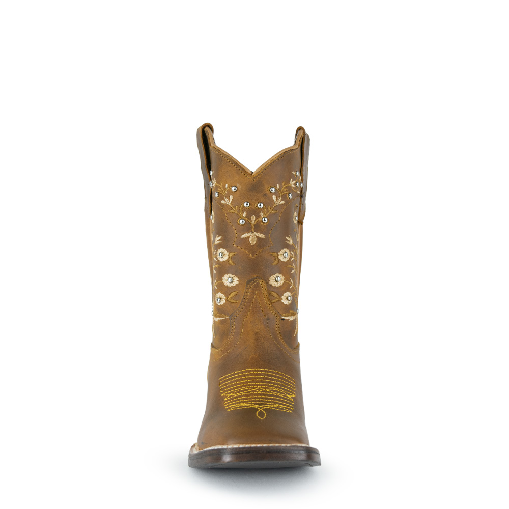 Bota Jar Boots Bordado Castor Orange - EST2350