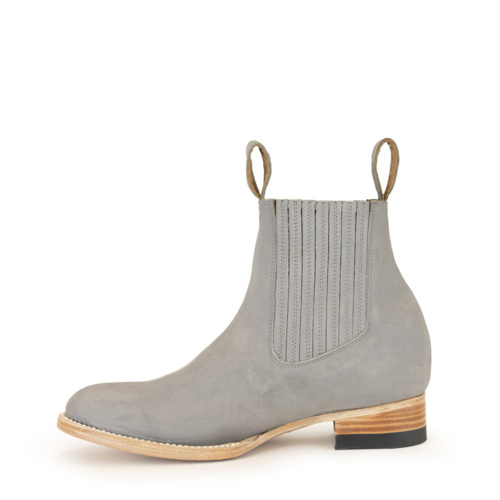 Botín El Reparo Welt R Nobuck Gris