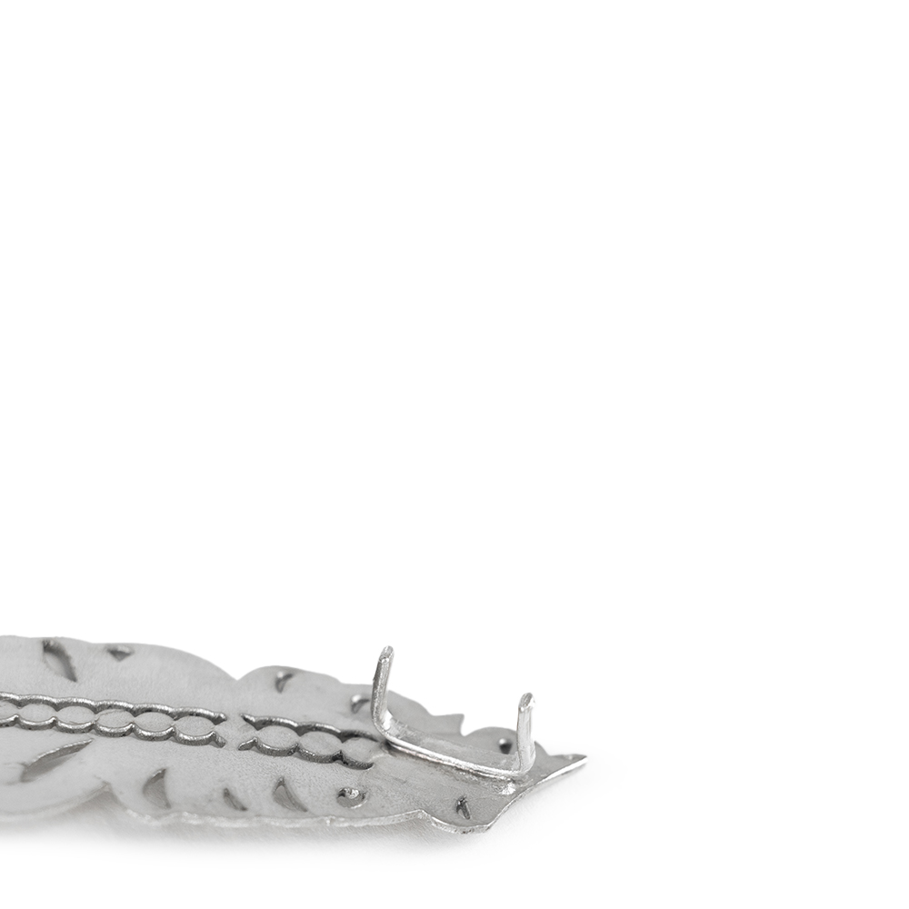 Pluma de Metal Ranch Brand Sombrero y Texana - 47560