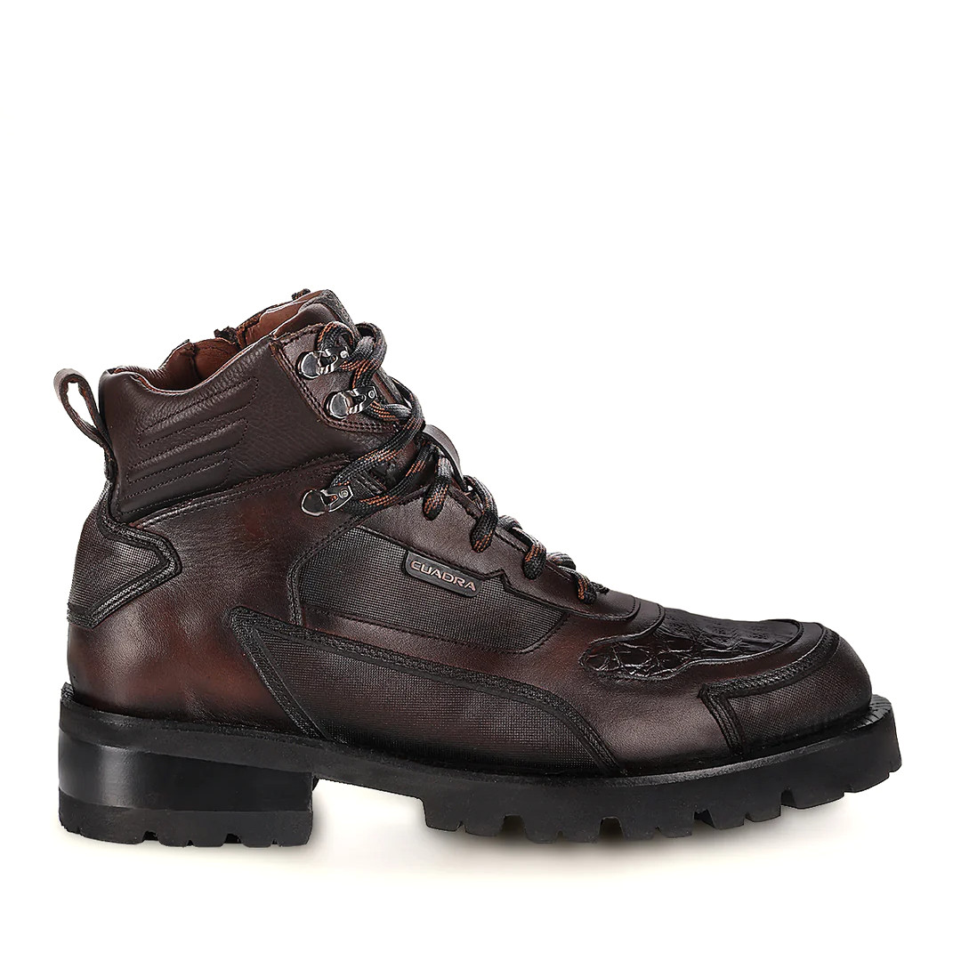 Botín Cuadra Piel Genuina de Fuscus - 4J24FY