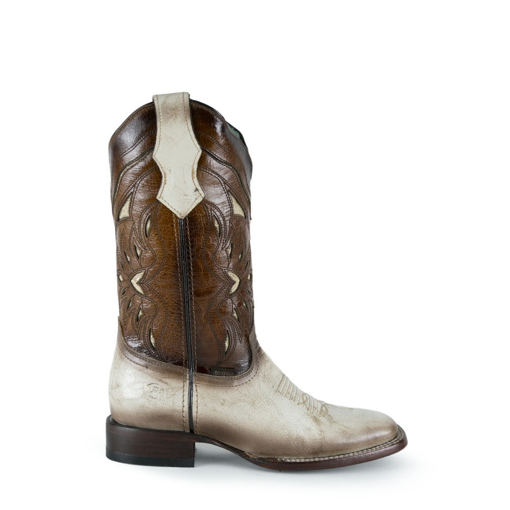 Bota Bucefalo Zafiro Hueso/Barza Cajeta - EST Camila